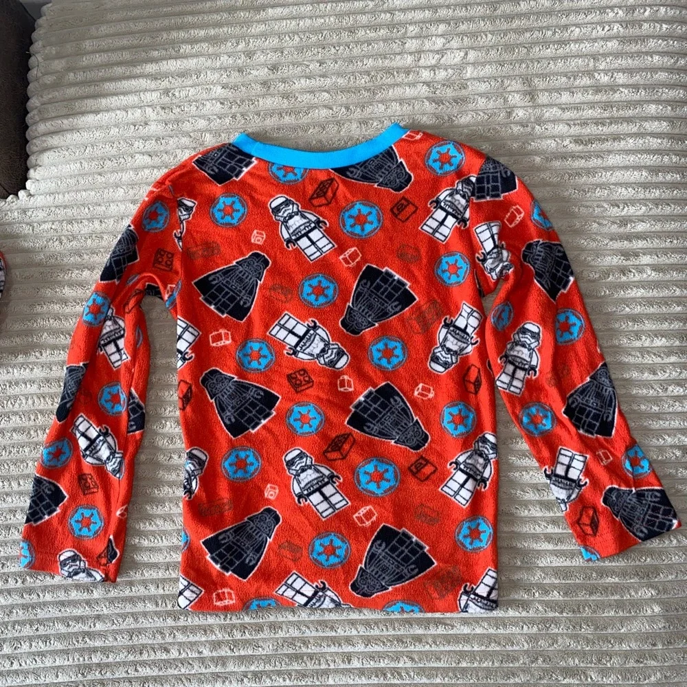 🔥 LEGO Star Wars Pajama Set (Size 6/7) - Flame Resistant 🚀🖤